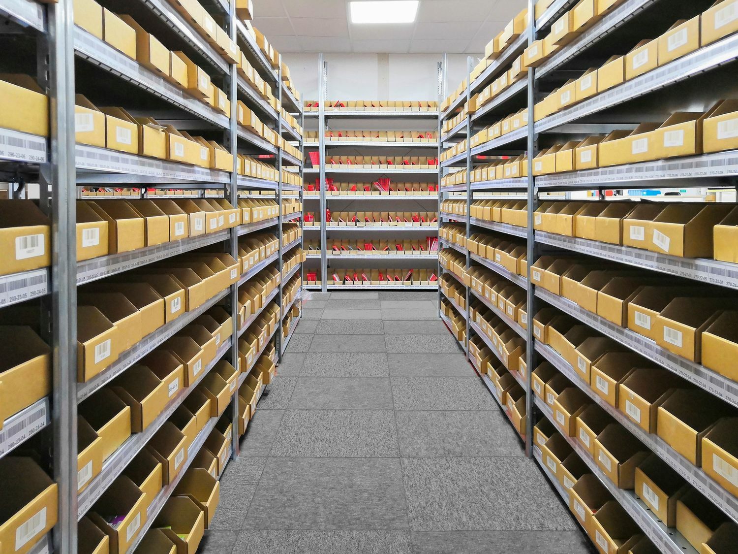 Hundreds of thousands of articles are stored in our display protection film warehouse.
