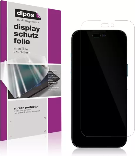dipos Crystalclear suitable for iPhone 14 Pro