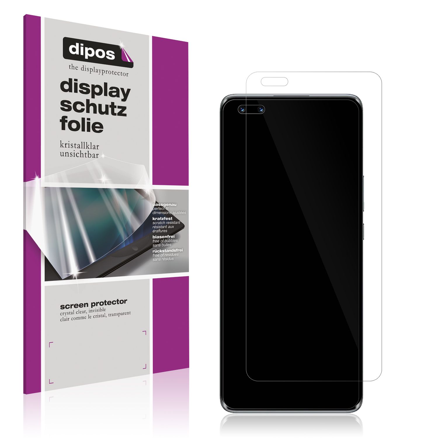 6x Pellicola per Huawei P10 Protettiva Protezione Schermo Antiriflesso dipos