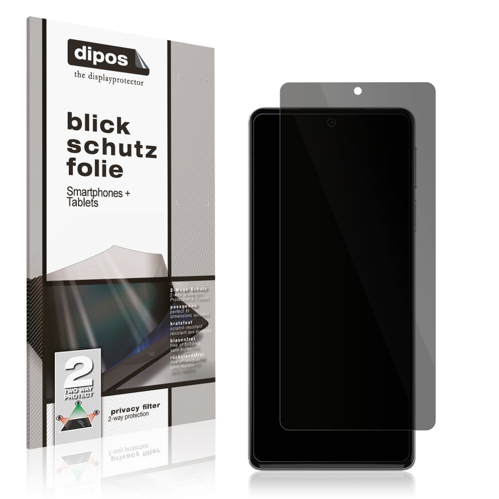 dipos I 2 pellicole protettive 100% compatibili con Motorola Edge Plus, pellicola protettiva 3D