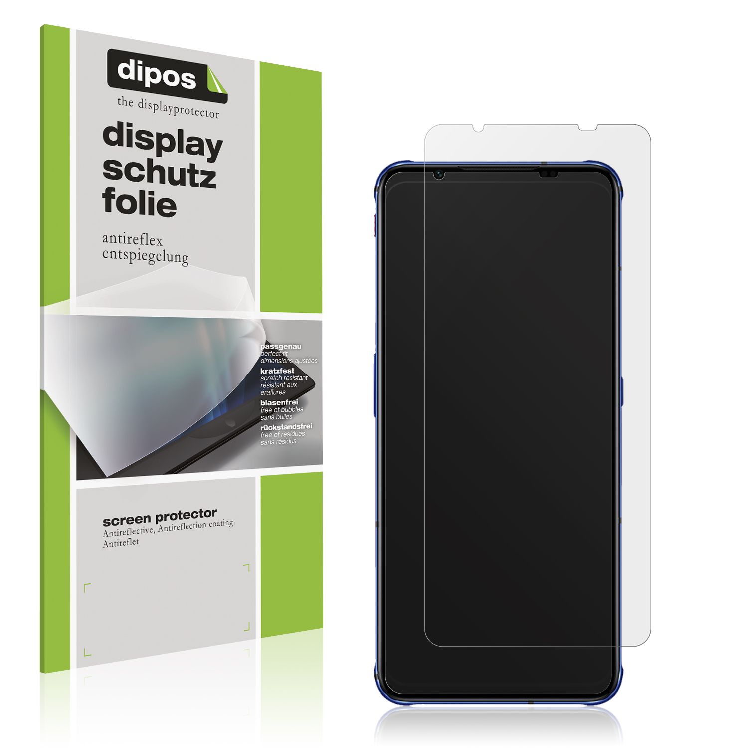 Dipos 2 Pellicole Protettive Antiriflesso Per Nokia 7 Plus, Opache, Anti-impronta, Made In Germany, Taglio Laser - 2