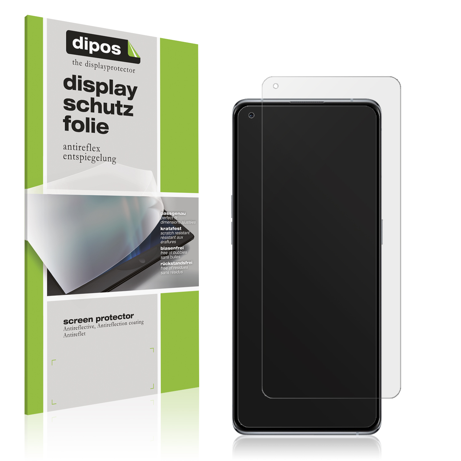 Pellicola Opaca Antiriflesso 9H Dipos I 2X Pellicola Protettiva Opaco Compatibile Con Oppo A2m Pellicola Protettiva Essential Phone