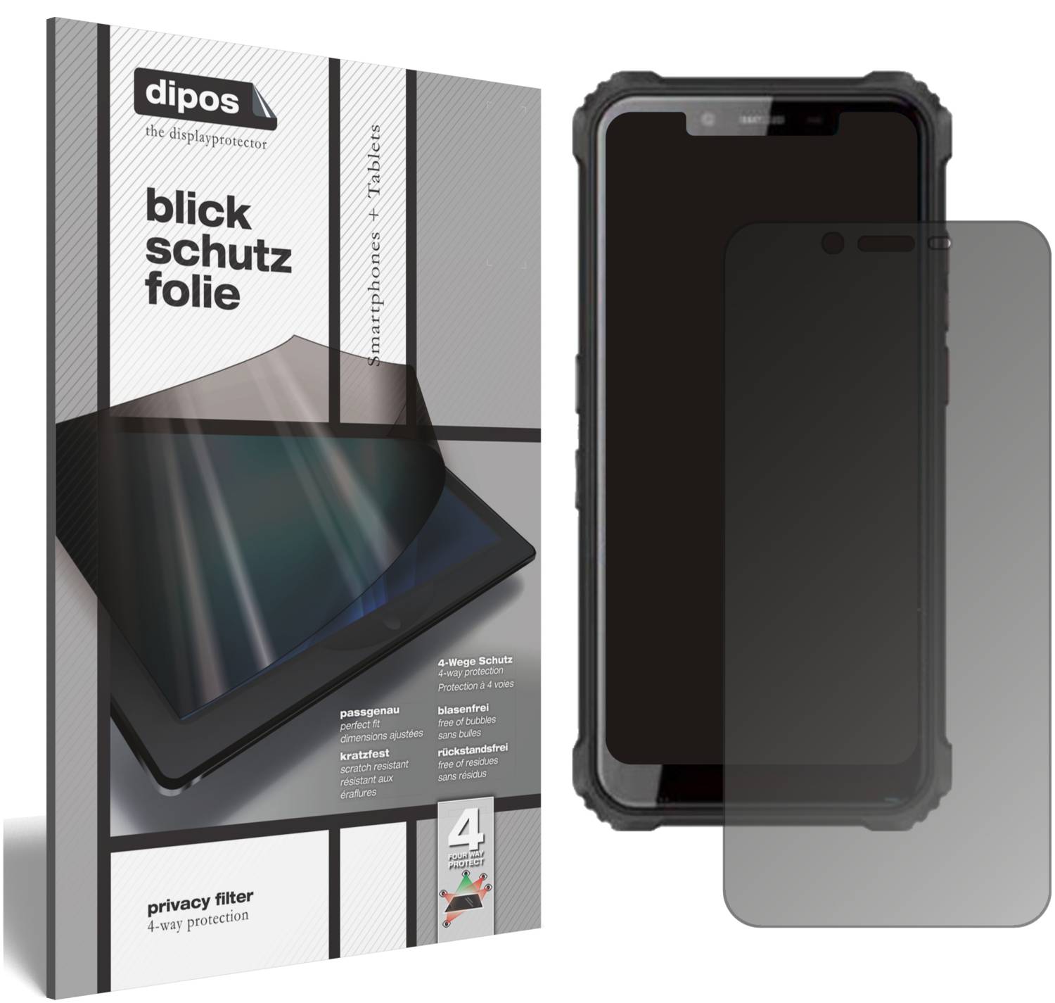 dipos I 2X Pellicola Protettiva Compatibile con Oukitel WP9 Pellicola