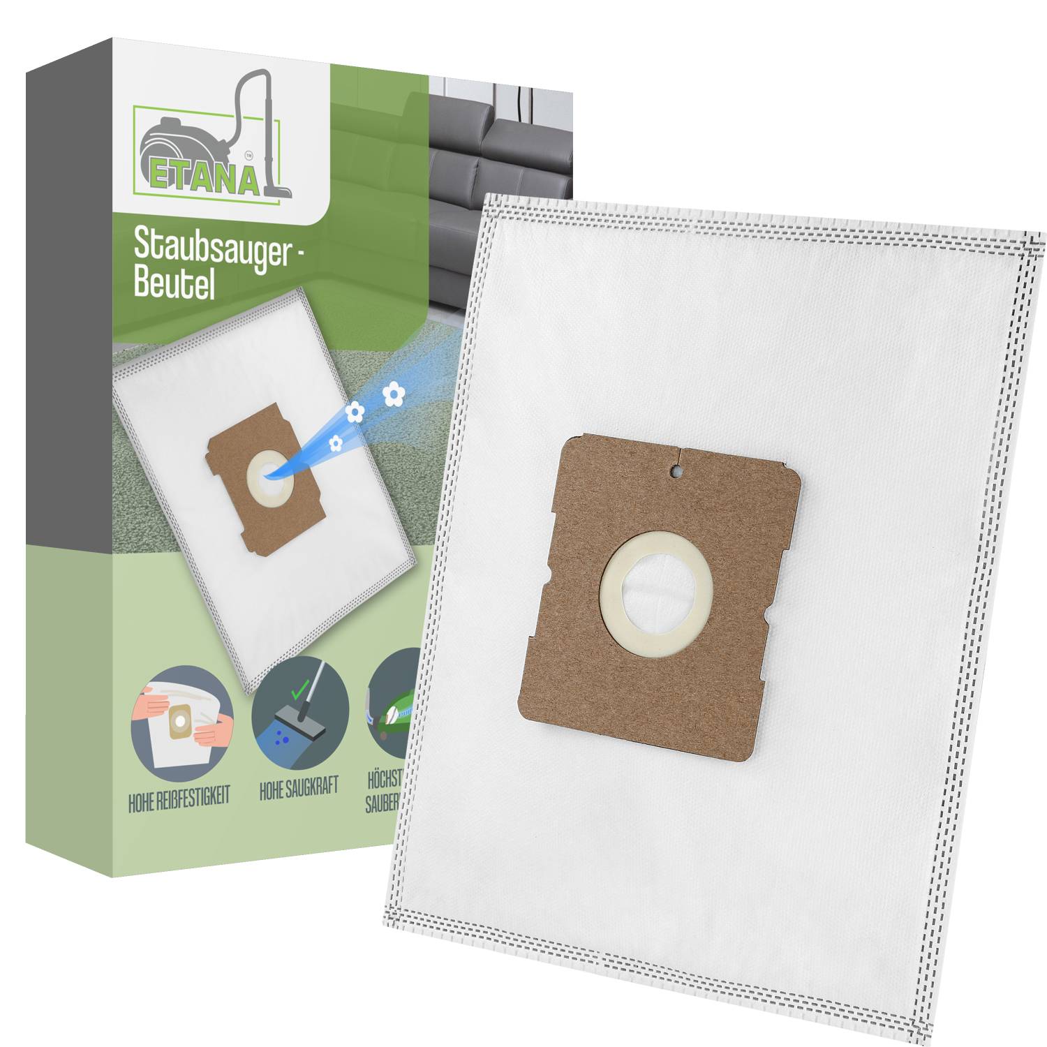 20 Staubsaugerbeutel aus Papier geeignet für Bomann BS 985 CB 20 Staubsaugerbeutel aus Papier geeignet für Bomann BS 985 CB