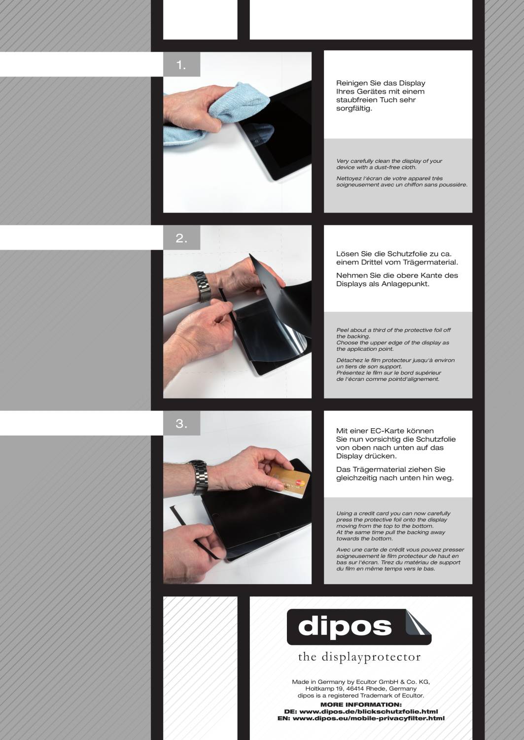 Dipos Matte Schutzfolie Für Oppo A54 5G – 2x Antireflex, Kratzfest, Blasenfrei, Bewusst Kleiner