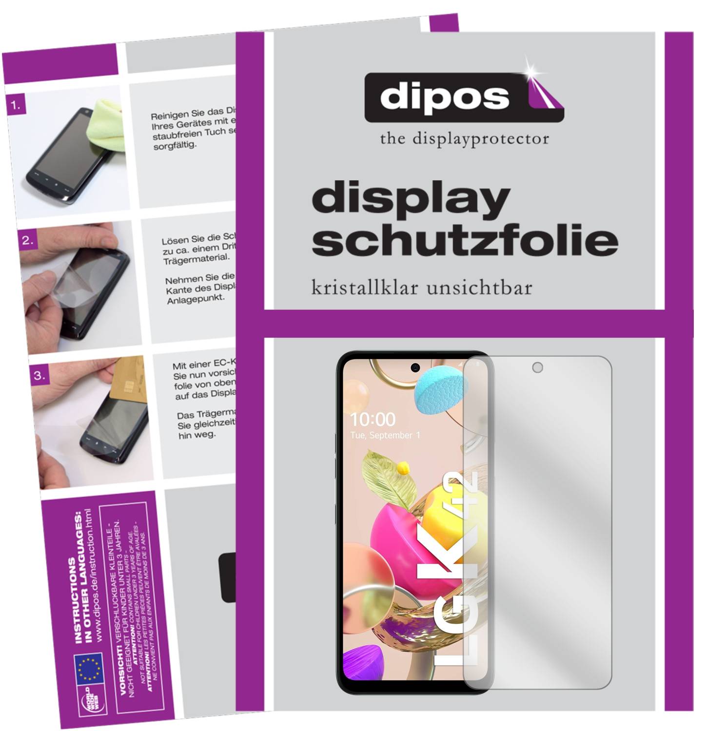 dipos I 2X Pellicola Protettiva Compatibile con Phonemax