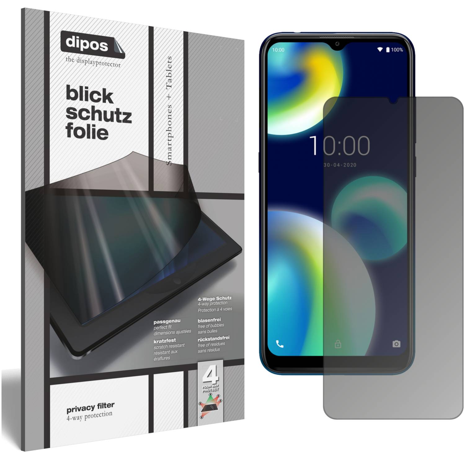 6x Pellicola per Wiko View XL Protettiva Protezione Schermo Antiriflesso dipos