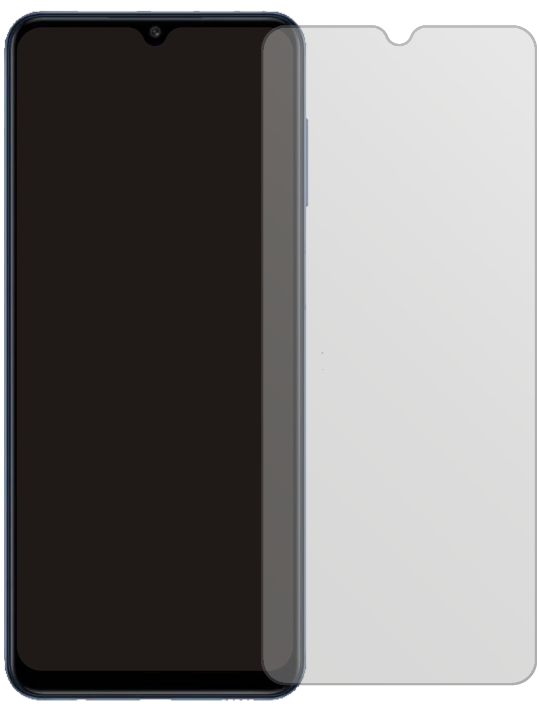 dipos I Pellicola Protettiva antiriflesso Compatibile con Samsung Galaxy M62 Pellicola di Protezione