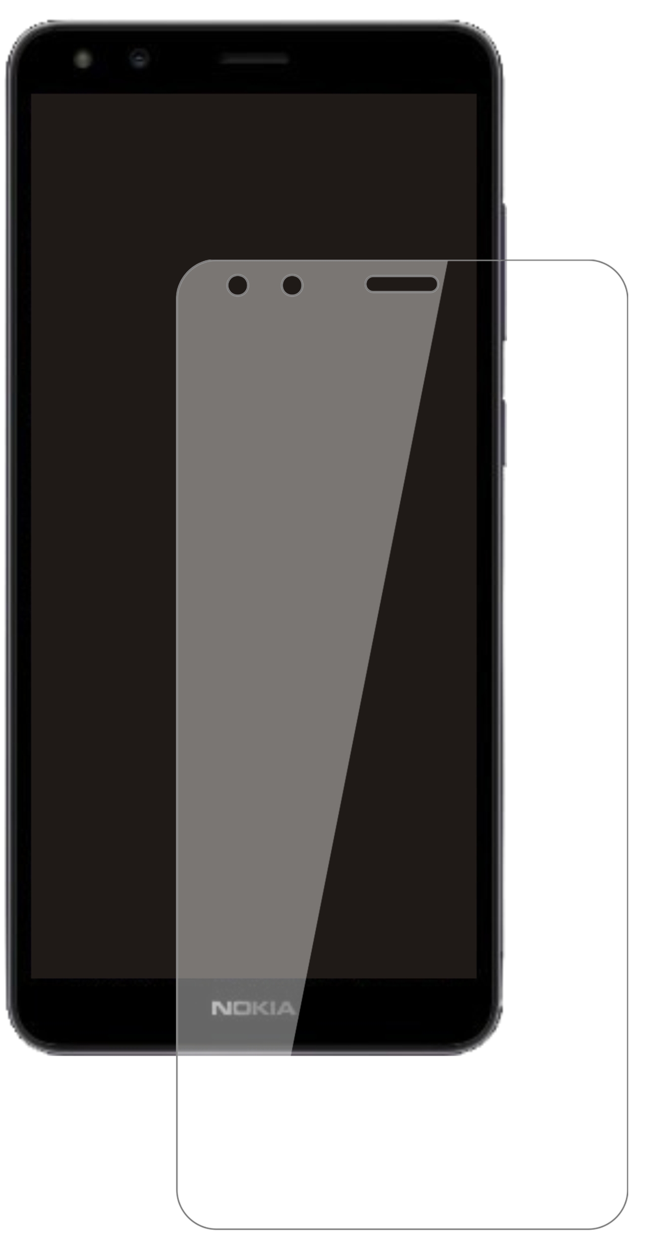 2 Pellicole Vetro Temperato 9H Per Caterpillar S62 - Foto 4